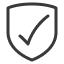 icon of a shield