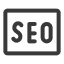 icon of the letters seo